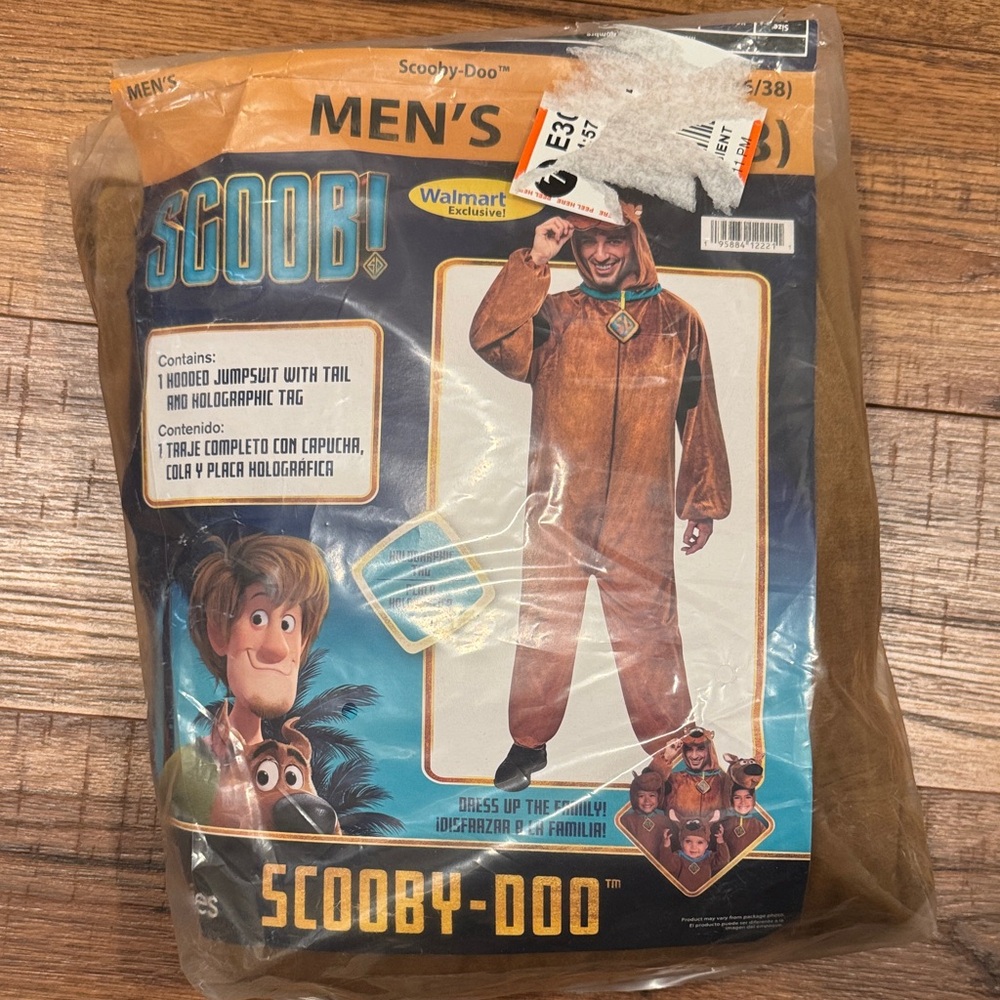 Scooby-Doo Men's Costume sz: Large (36/38)